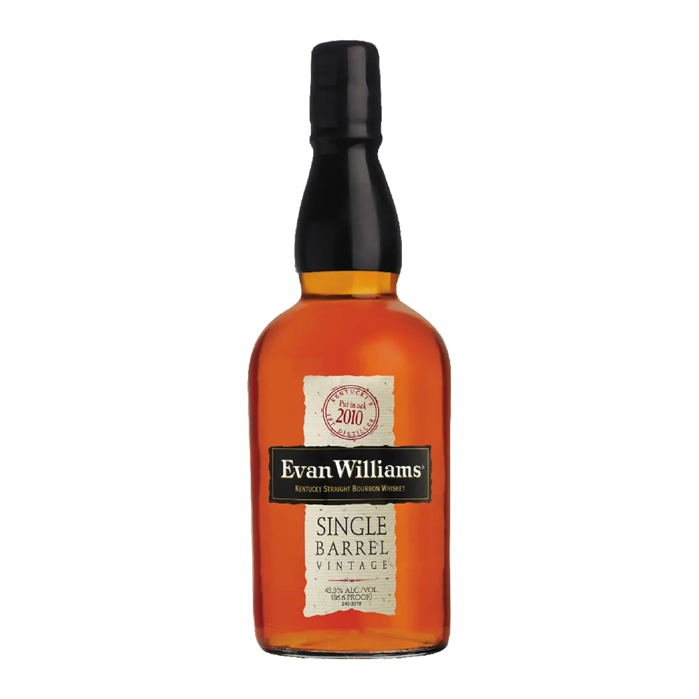 Evan Williams Single Barrel bottle