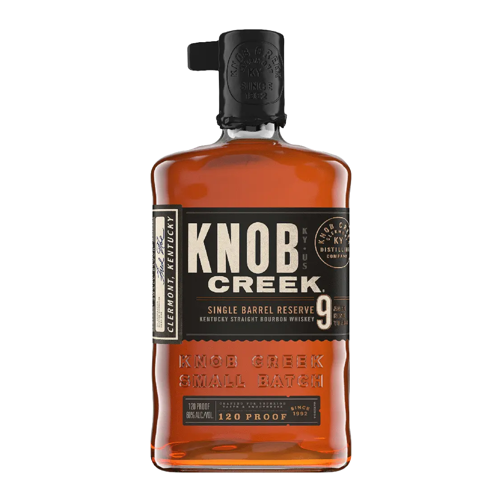 Knob Creek Single Barrel bottle
