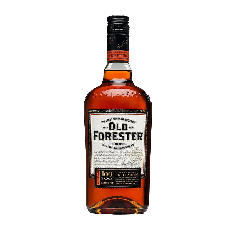 Old Forester 100 Proof bottle