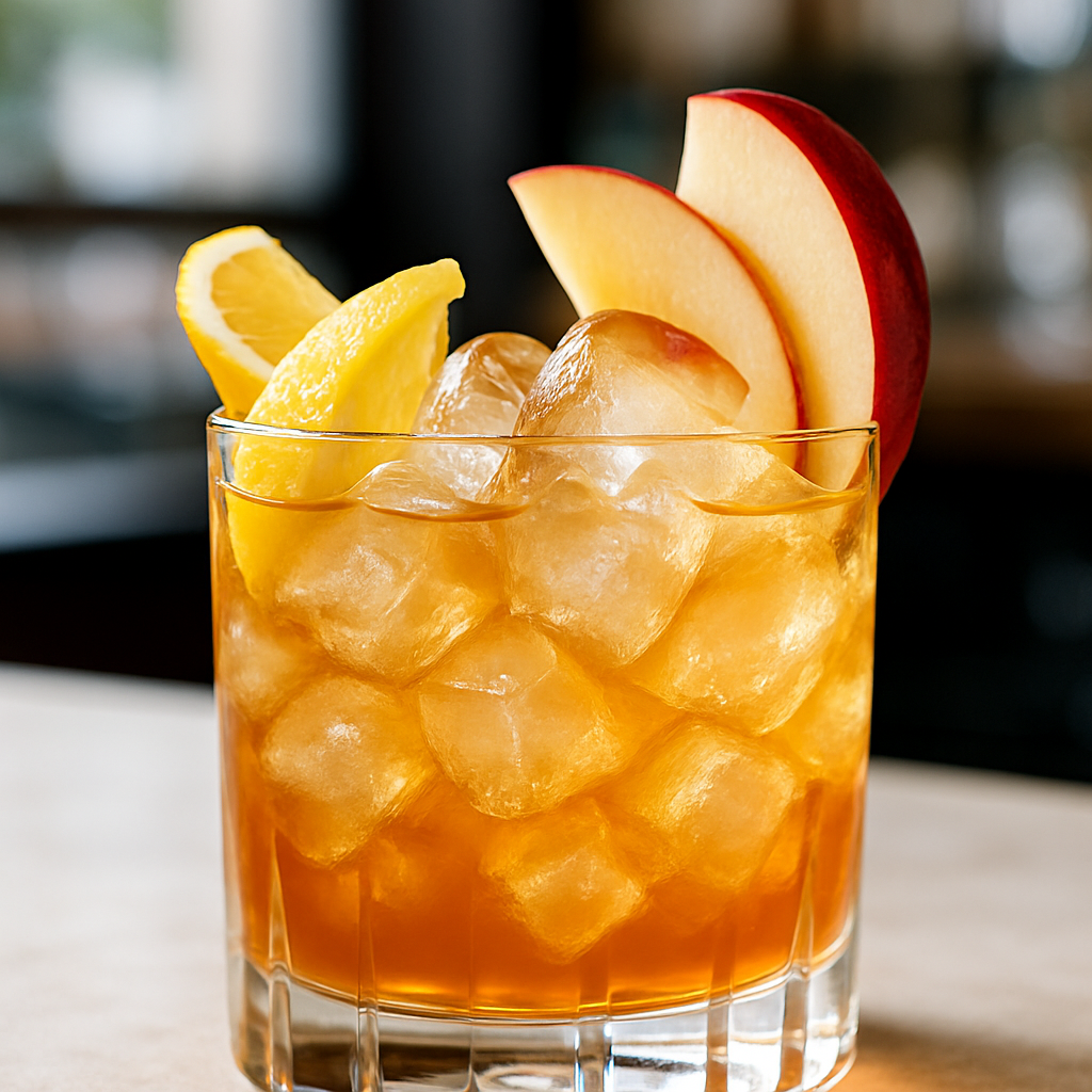 Bourbon Cider Smash