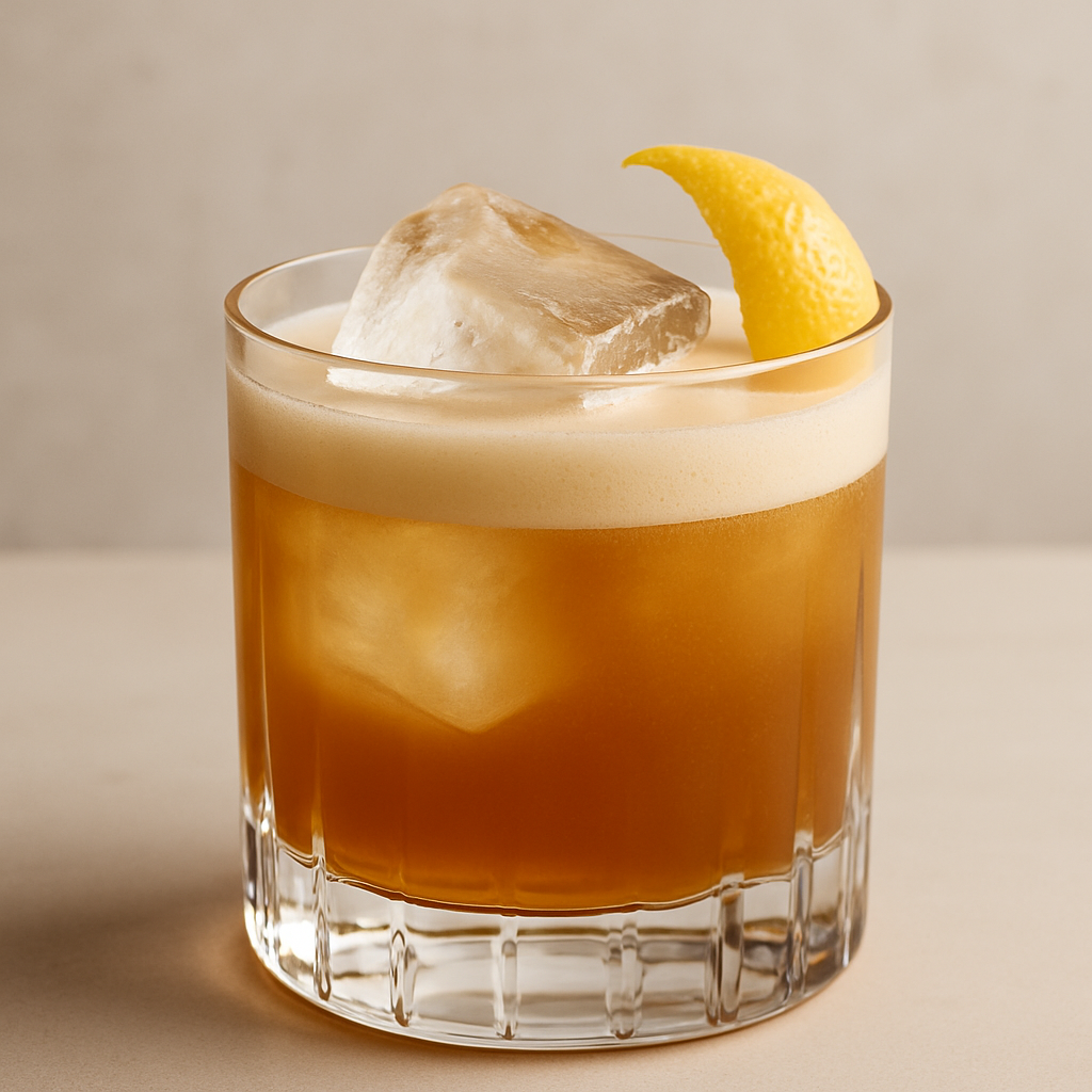 Maple Bourbon Sour