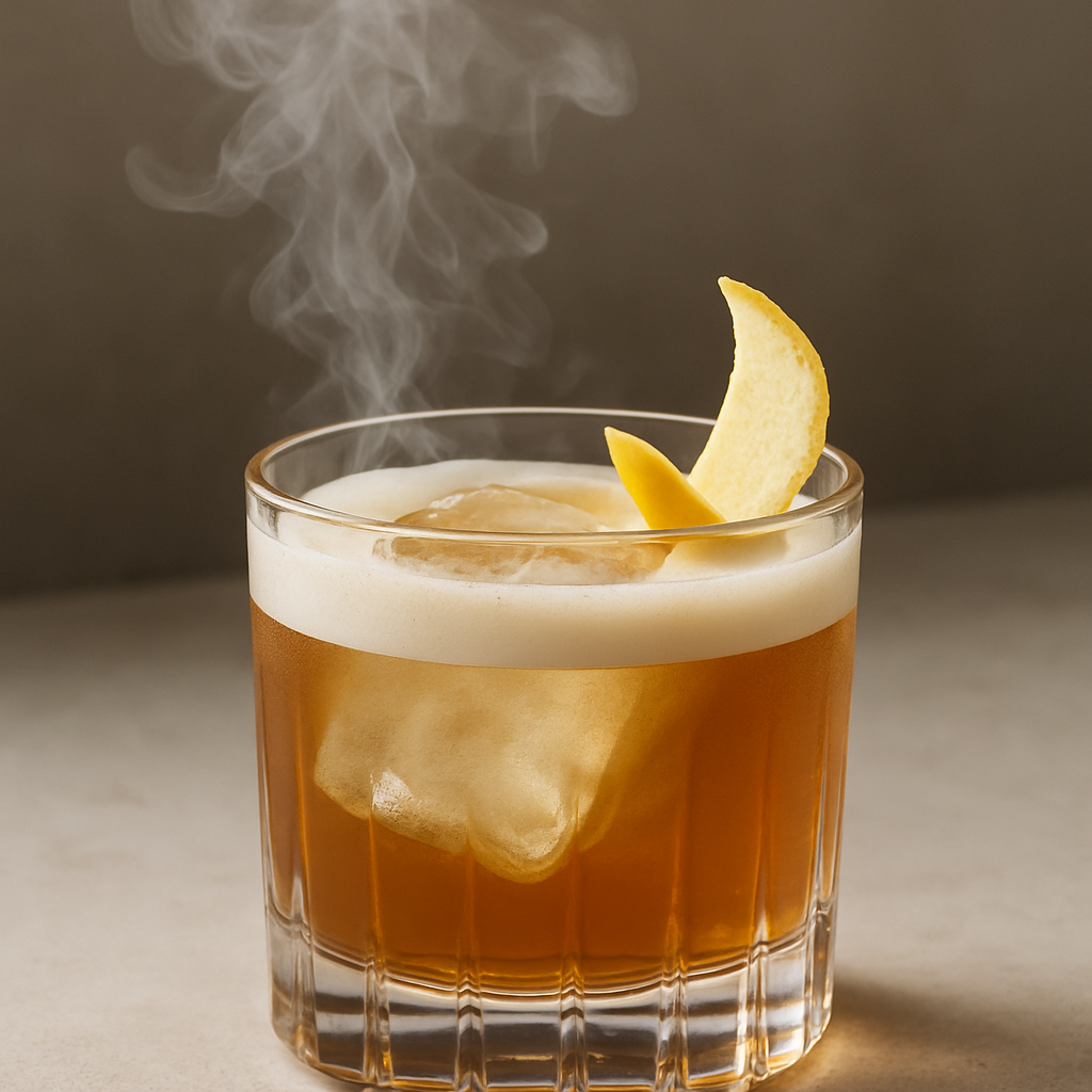 Smoky Bourbon Sour
