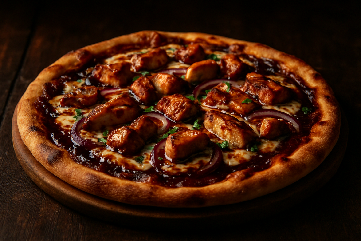 Bourbon BBQ Chicken Pizza
