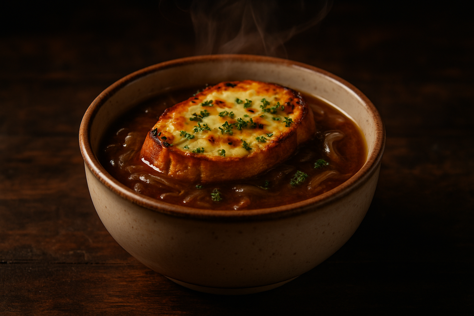 Bourbon French Onion Soup