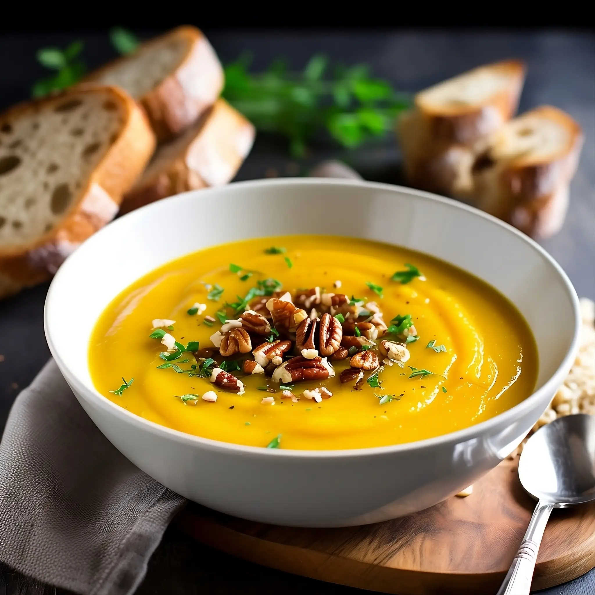 Butternut squash soup
