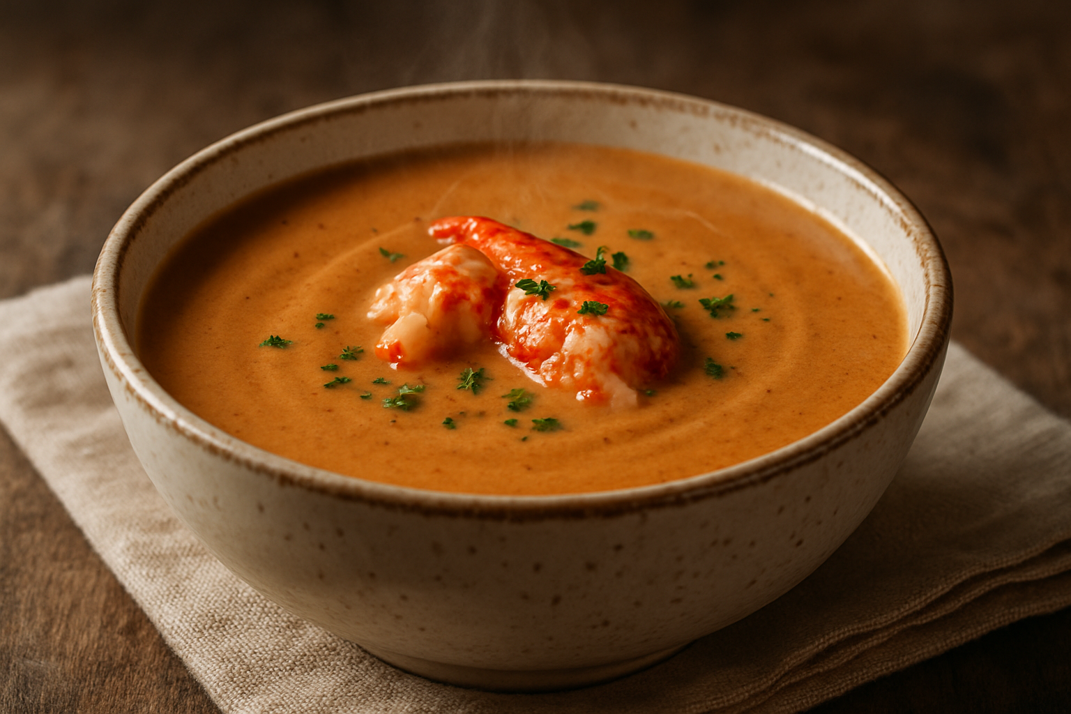 Lobster Bisque with Sherry