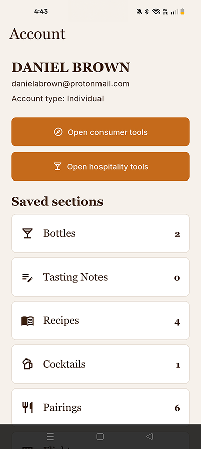 From Barrel to Table Android app